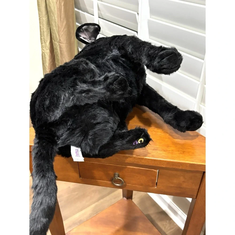 Cuddle Clones Custom Black Labrador Retriever Realistic Plush Stuffed Animal Dog